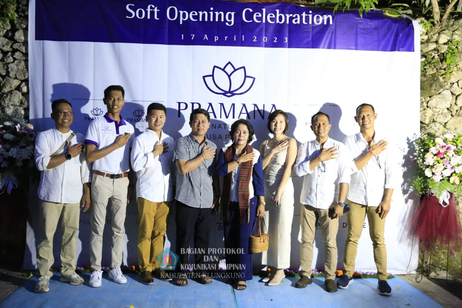 Bupati Suwirta Hadiri Grand Opening Hotel Pramana Natura Nusa Penida